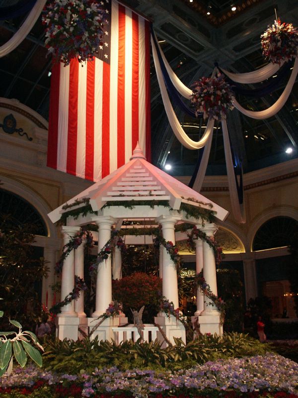Flower Garden in the Bellagio